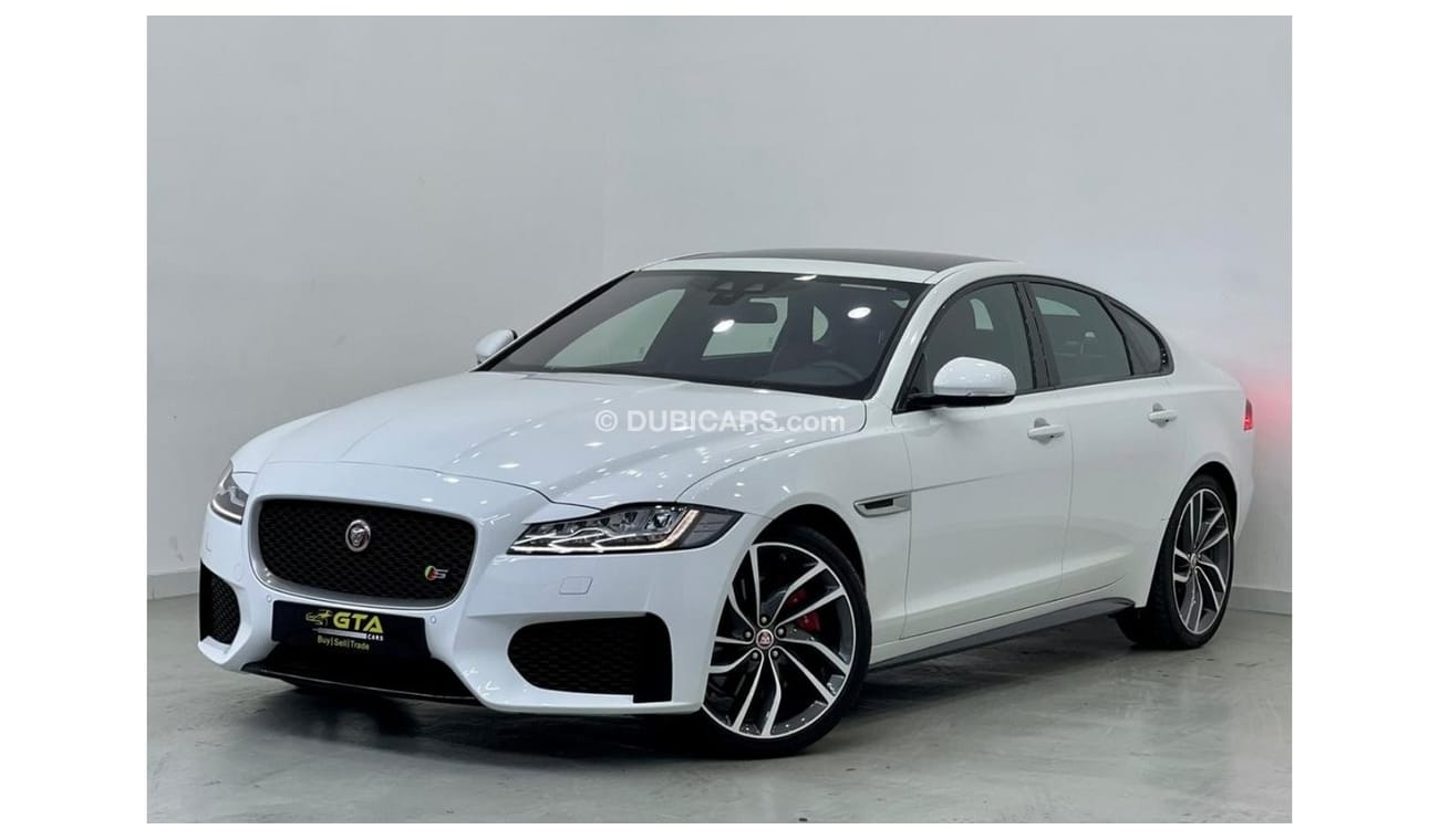 Jaguar XF S S 2018 Jaguar XF S V6, 2023 Jaguar Warranty + Service Package, Very Low KMs, GCC