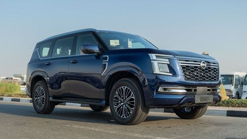 Nissan Patrol SE PLATINUM CITY 2026 Nissan Patrol SE Platinum 3.8L AT Petrol (Blue-Red) (Export Only)