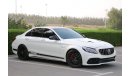 مرسيدس بنز C 63 AMG مرسيدس بنز اى ام جي C63 S. خليجي 2015 بحاله ممتازه بدون حوادث