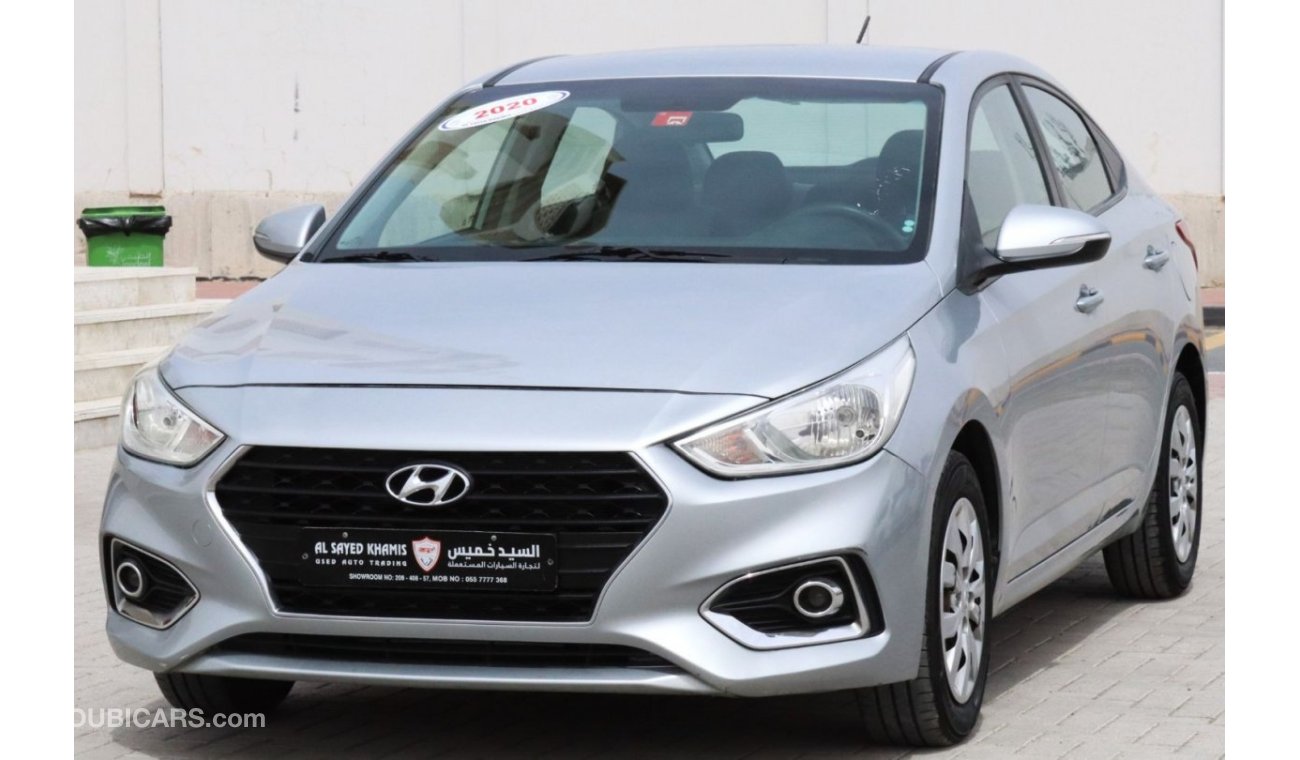 Hyundai Accent Base Hyundai Accent 2020 GCC in excellent condition without accidents