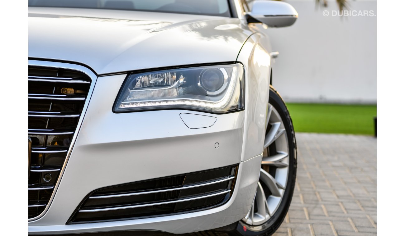 Audi A8 L 2 Years Warranty!  - AED 1,859 per month - 0% Downpayment