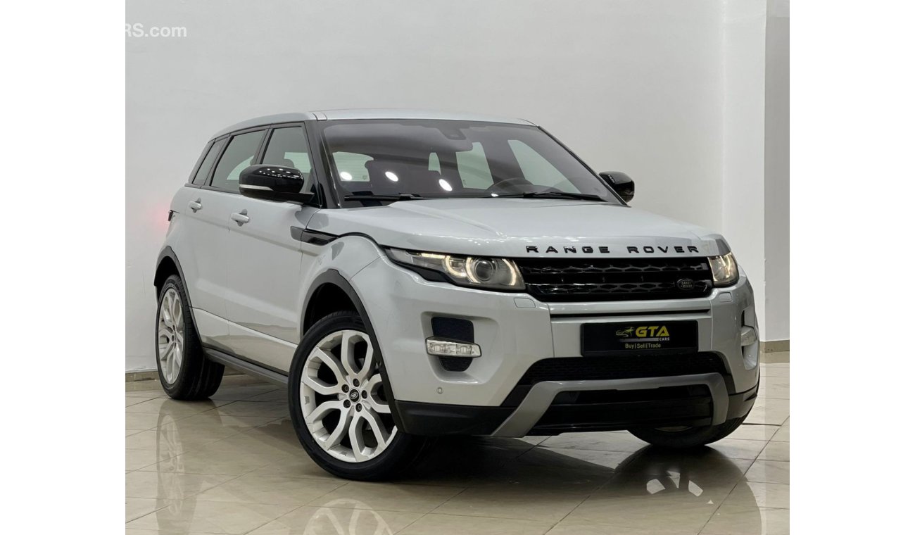 Land Rover Range Rover Evoque Dynamic 2013 Range Rover Evoque Dynamic, Range Rover Service History, Warranty, GCC