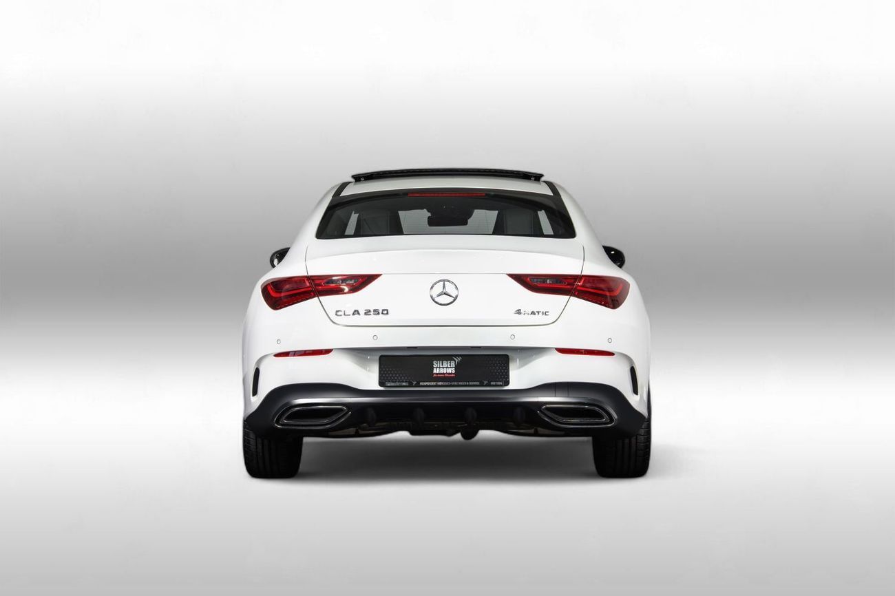 مرسيدس بنز CLA 250 0% Downpayment | AED 2,731 P/M | Gargash Mercedes-Benz Service and Warranty Package