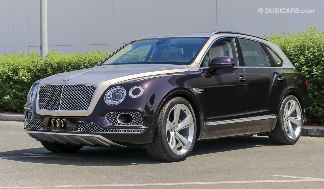 Bentley Bentayga W12 / Warranty / GCC Specifications