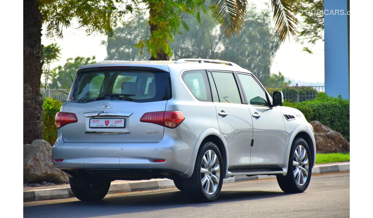 إنفينيتي QX80 SPECIAL OFFER, ZERO DOWNPAYMENT - WARRANTY