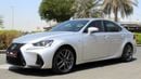 لكزس IS 300 LEXUS IS300 F SPORT 2020 GCC AL FUTTAIM LEXUS LOW MILEAGE SINGLE OWNER IN MINT CONDITION
