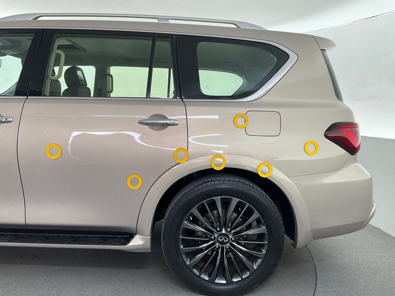 Infiniti QX80 Luxe Sensory ProActive - Black Edition | Guaranteed Warranty | 0 Down Payment