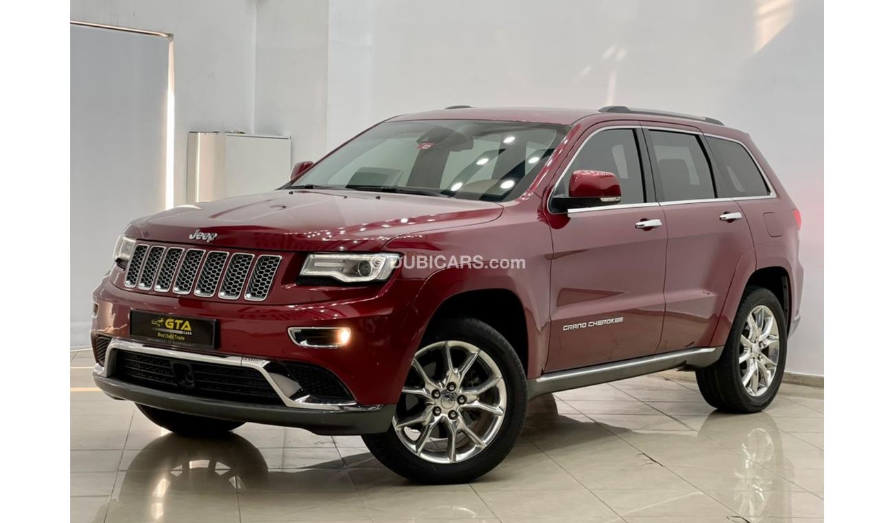 Jeep Grand Cherokee Summit 2015 Jeep Grand Cherokee Summit 4x4, Full JEEP Service History, Warranty, GCC
