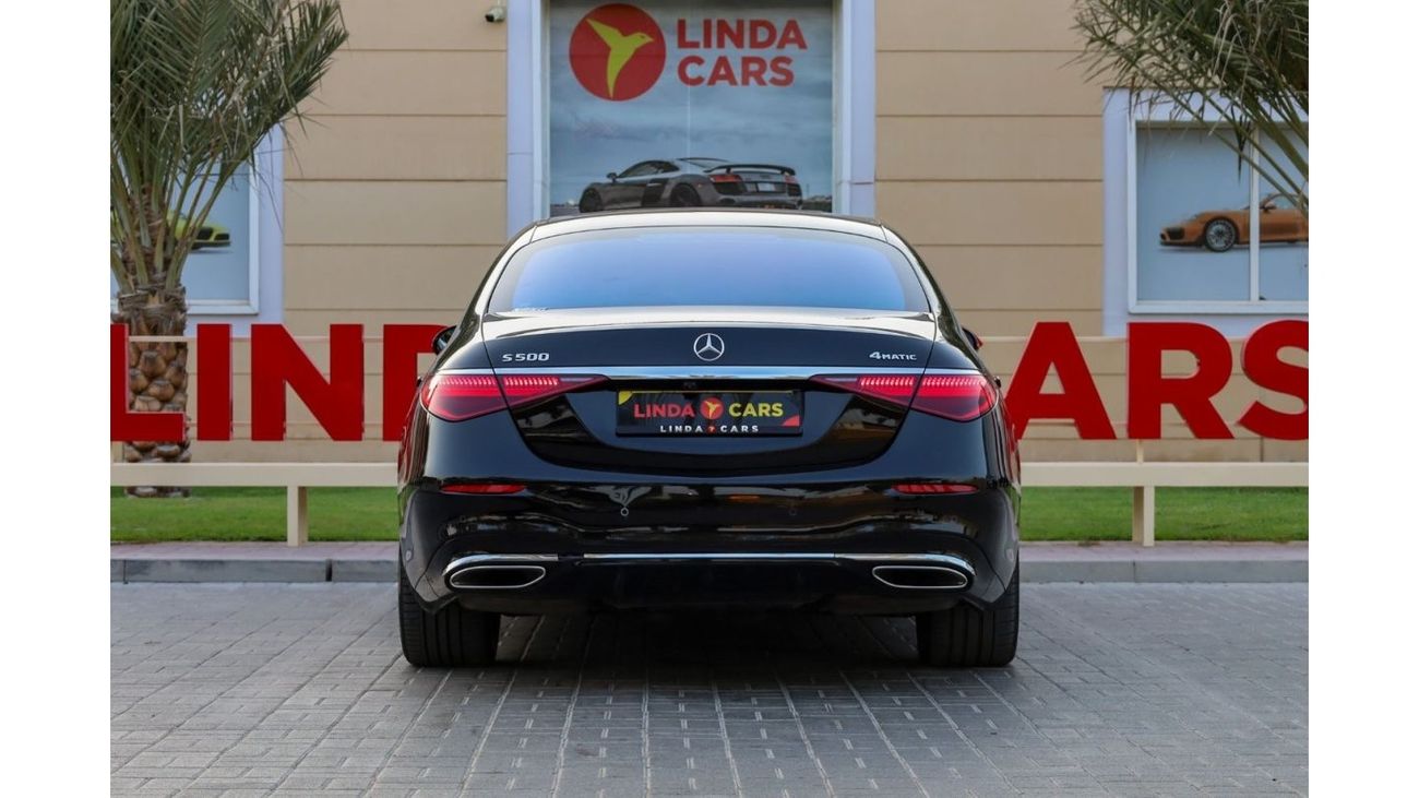 Mercedes-Benz S 500 4M Mercedes-Benz S500 2021 GCC under Agency Warranty with Flexible Down-Payment.
