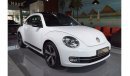 Volkswagen Beetle SEL صبغ وكاله | Beetle 2.0L | GCC Specs | Original Paint | Single Owner | Excellent Condition | Acci