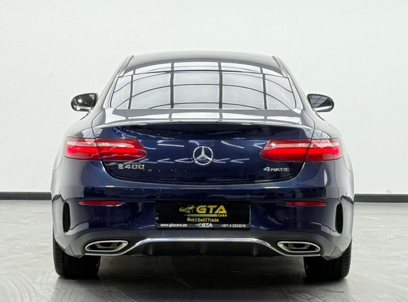 مرسيدس بنز E 400 كوبيه 2018 Mercedes Benz E400 4Matic, Service History, Fully Loaded, Excellent Condition, GCC