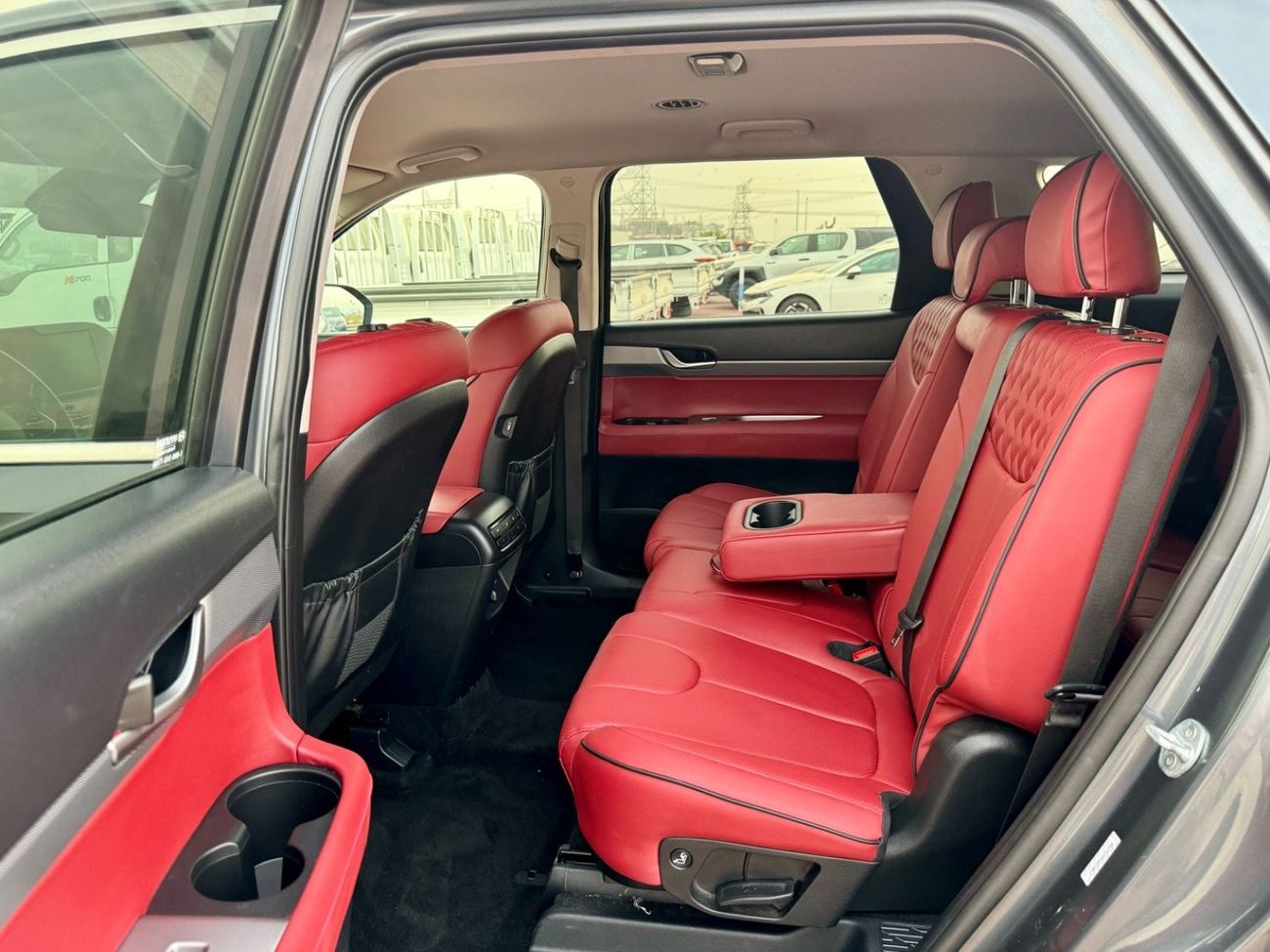 هيونداي باليساد 2021 CALLIGRAPHY RED 4x4 USA IMPORTED