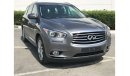 Infiniti QX60 AED 1250 / month FULL OPTION INFINITY QX60 LUXURY 7 SEATER UNLIMITED KM WARRANTY EXCELLENT CONDITION