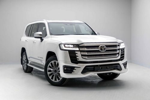 تويوتا لاند كروزر VXR 3.3L - Precious White Pearl Inside Black & Dark Red | Export Only