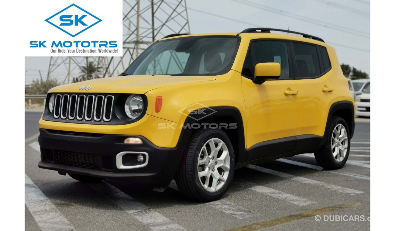 Jeep Renegade 2.4L, 17" Rims, Xenon Headlight, Electronic Parking Brake, Rear Camera, DVD, Fabric Seat (LOT # 845)