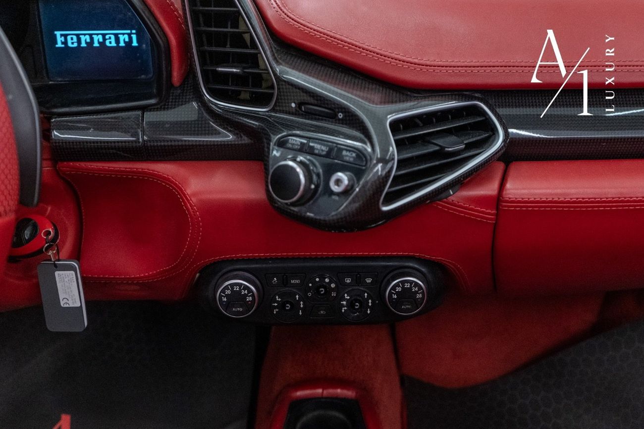 Ferrari 458 Spider 2014 Ferrari 458 Spider, Excellent Condition, Carbon  Fibre Package, Fully Loaded, GCC Spec