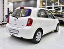 Nissan Micra EXCELLENT DEAL for our Nissan Micra ( 2020 Model ) in White Color GCC Specs