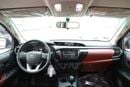 Toyota Hilux LOW 2.4 - PLATINUM WHITE PEARL inside MAROON | Export Only