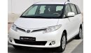 Toyota Previa Toyota Previa GCC in excellent condition without accidents, very clean from inside and outside