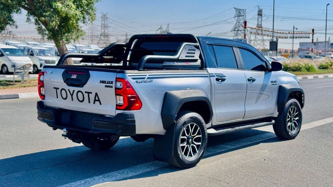 تويوتا هيلوكس MODIFIED TO GR SPORTS | DOUBLE CABIN | RHD | 2023 | 2.8L DIESEL ENGINE | AUTOMATIC TRANSMISSION | PR