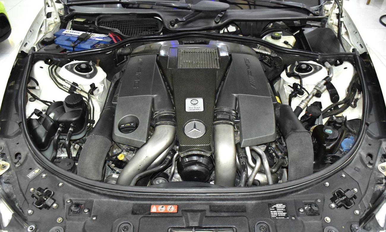 مرسيدس بنز CL 63 AMG EXCELLENT DEAL for our Mercedes Benz CL63 AMG ( 2011 Model ) in White Color GCC Specs