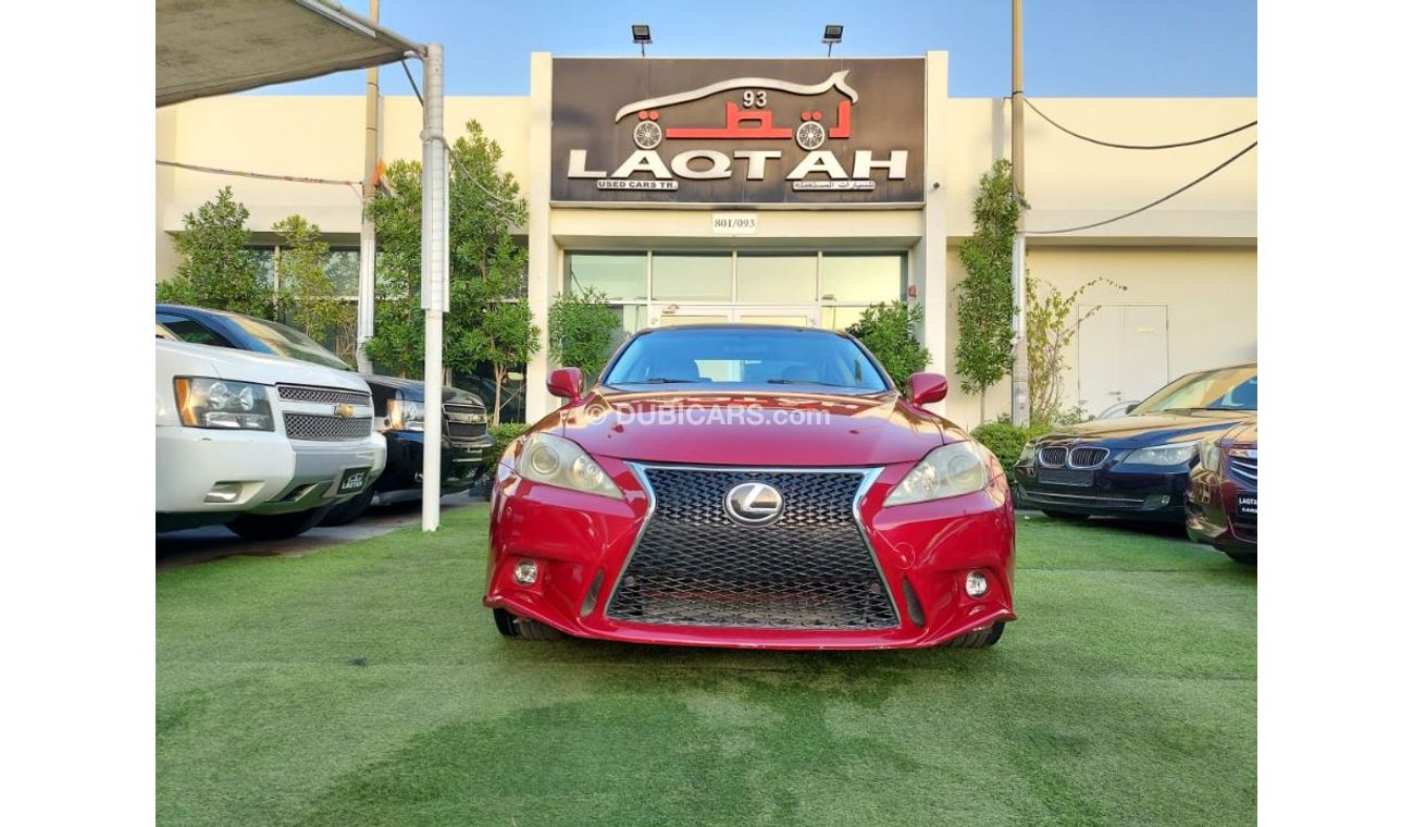 لكزس IS 300 خليجي موديل 2008 كت 2014 رقم واحد فتحه جلد رنجات حساسات كاميرا شاشه  مثبت سرعه  لاتحتاج لأي مصاريف