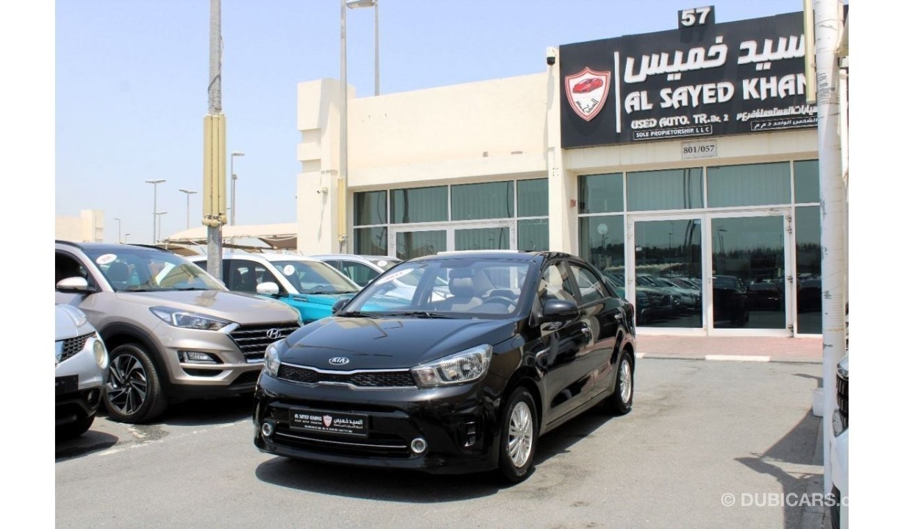 Kia Pegas MPI Top ACCIDENTS FREE - GCC -FULL OPTION - ENGINE 1400 CC - PERFECT CONDITION INSIDE OUT