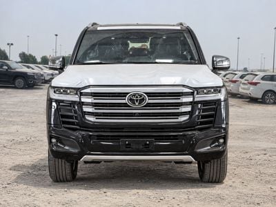 تويوتا لاند كروزر VXR ECTAV0055 - تويوتا LC300 VXR Hi موديل 2026 - محرك هجين 3.5 لتر، ناقل حركة أوتوماتيكي - أسود مع مقصور