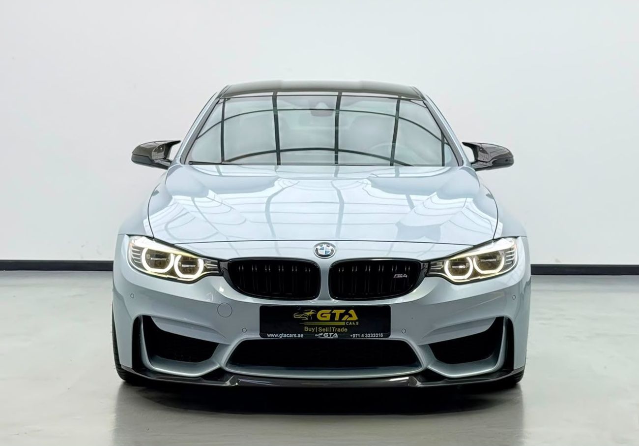 BMW M4 STD 2017 BMW M4 Competition Coupe, Full BMW Service History, Carbon Fiber Package, Fully Loaded, GCC