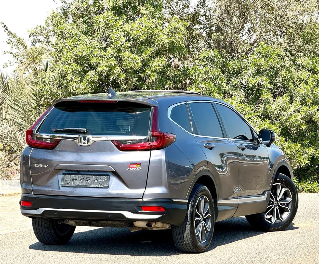 Honda CRV EX 2.4L (184 HP) AWD 1180-Monthly l GCC l Sunroof, Cruise, Camera l Accident Free