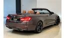 BMW M4 2018 BMW M4 Convertible, BMW Warranty-Service Contract-Service History, GCC
