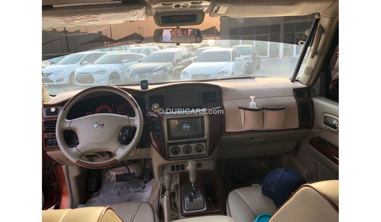 نيسان باترول سوبر سفاري سياره نظيفه جدا بحاله ممتازه بدون حوادث