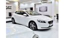 Volvo V40 EXCELLENT DEAL for our Volvo V40 T4 ( 2015 Model ) in White Color GCC Specs