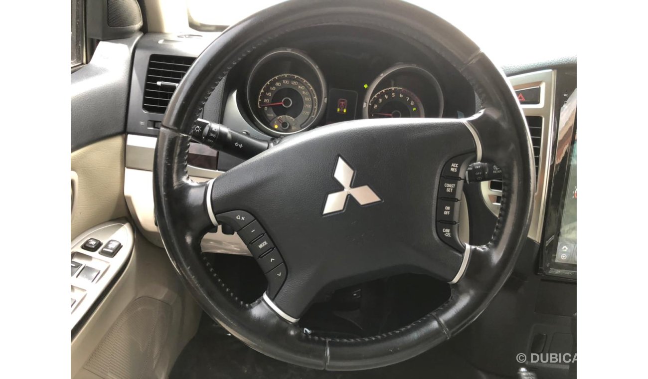 Mitsubishi Montero 3.5L Petrol, TESLA DVD 16", 1 Power Seat, Leather Seats, Headrest DVD, 17" Rims,  (LOT # MP2017)