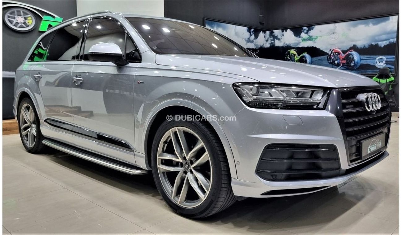 Audi Q7 45 TFSI quattro S-Line AUDI Q7 S LINE 2017 WITH FSH IN PERFECT CONDITION AND SERVICE CONTRACT TILL 2
