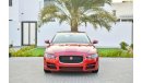 جاغوار XE Prestige (Brand New) - 0 Kms - AED 1,939 Per Month - 0% Down Payment