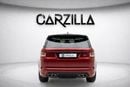 Land Rover Range Rover Sport SVR AED 4,504 P.M | 0% Down Payment | Supercharged | High Performance SUV