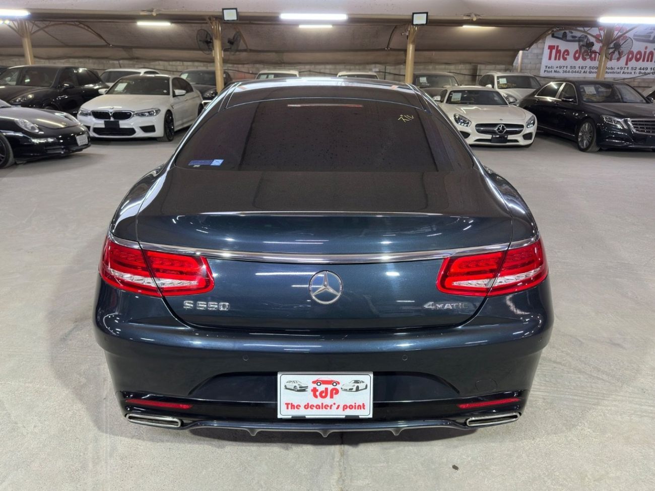Mercedes-Benz S 550 Coupe MERCEDES S550 COUPE EDITION 1 2015 | ANTHRACITE BLUE EXTERIOR | CRYSTAL GREY INTERIOR | 6 BUTTONS