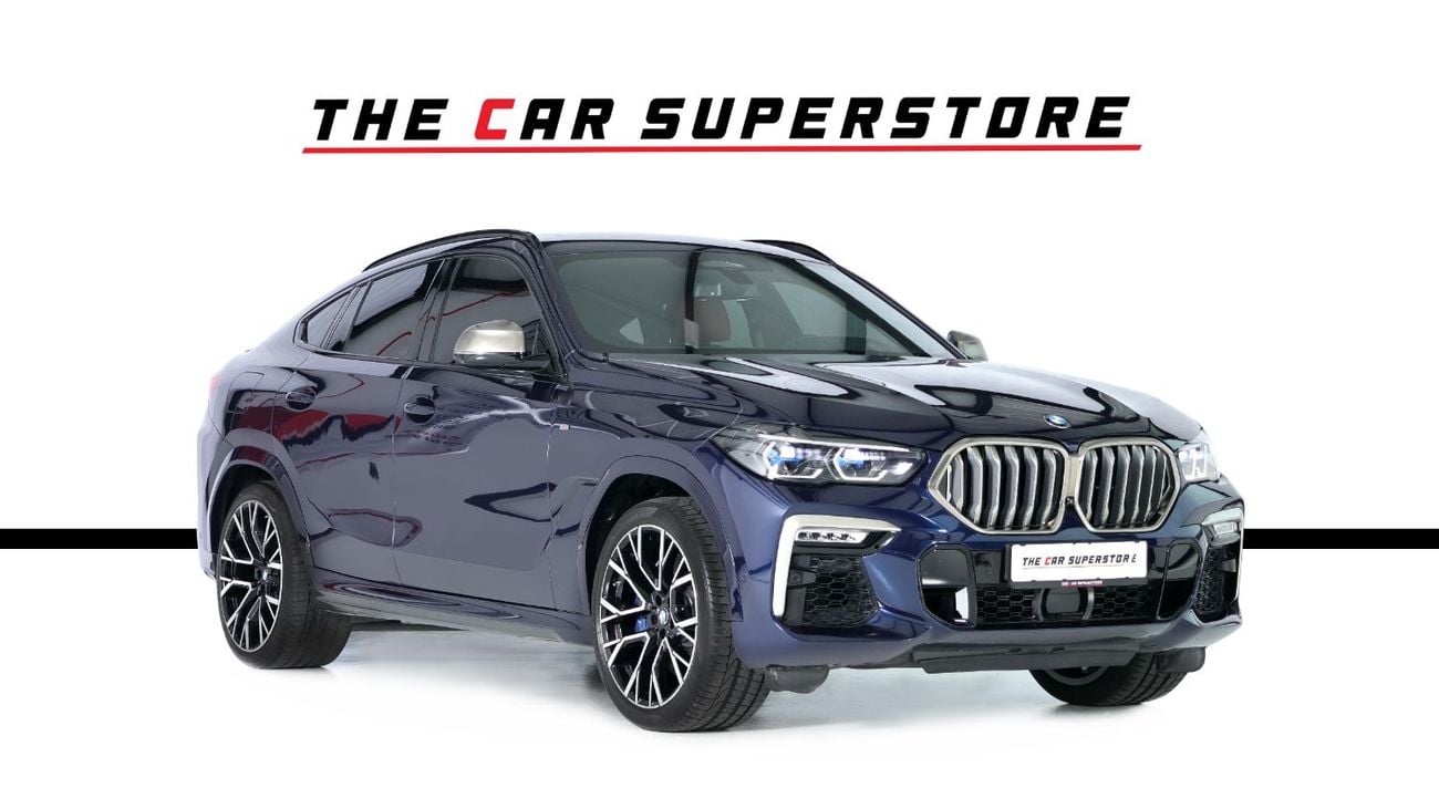 BMW X6 M50i 4.4L GCC-High Specifications-AGMC Warranty Service contract till 09/2026-M Sport Package