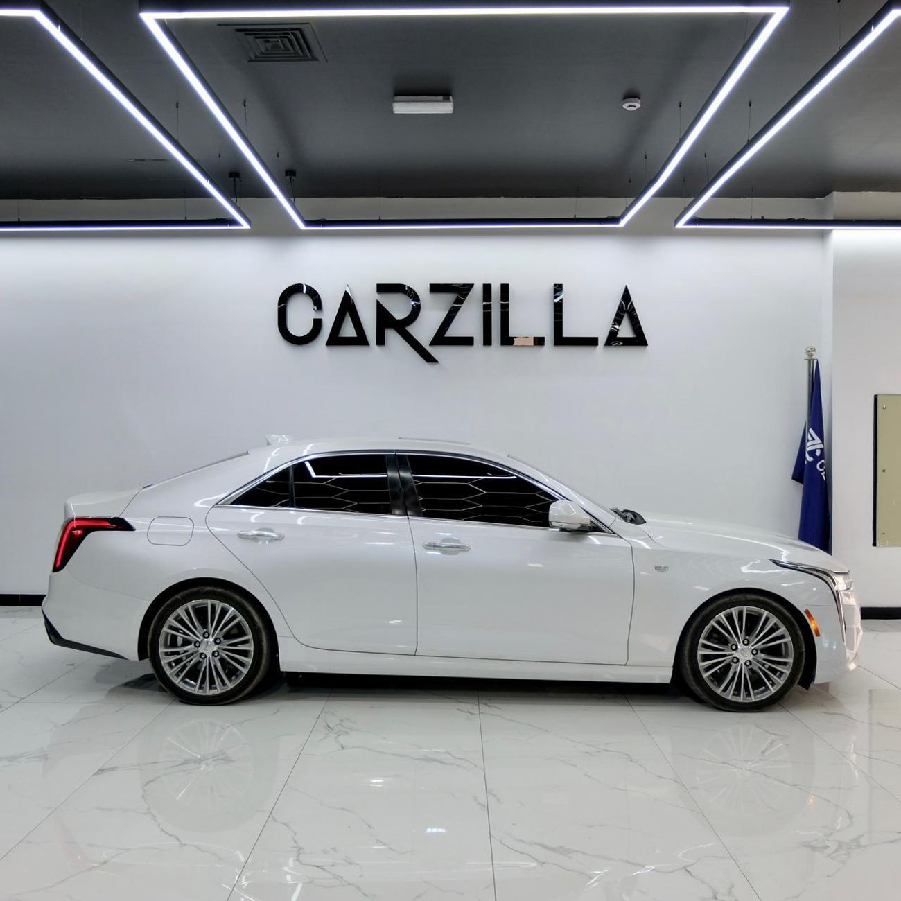 Cadillac CT4 2.0T Luxury Cadillac CT4 2020 Premium Luxury | GCC Specs | White | Excellent Condition | Full Agency