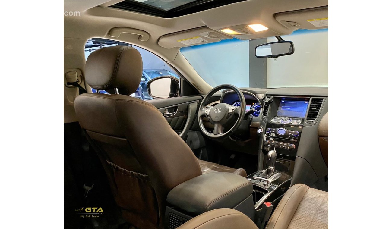 إنفينيتي QX70 2018 Infiniti QX70, Agency Warranty, Full Service History, GCC