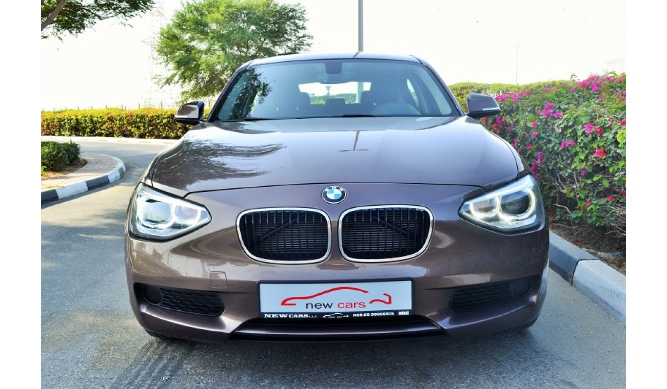 BMW 116i i - ZERO DOWN PAYMENT - 1,115 AED/MONTHLY - 1 YEAR WARRANTY