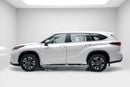تويوتا هايلاندر GLE 2.5L Hybrid - Platinum White Pearl Inside Grey | Export Only
