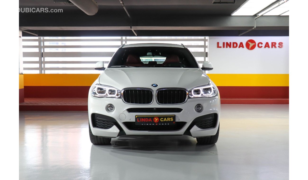 BMW X6 35i M Sport BMW X6 X-Drive 35i M-Kit 2018 GCC under Agency Warranty with Flexible Down-Payment.
