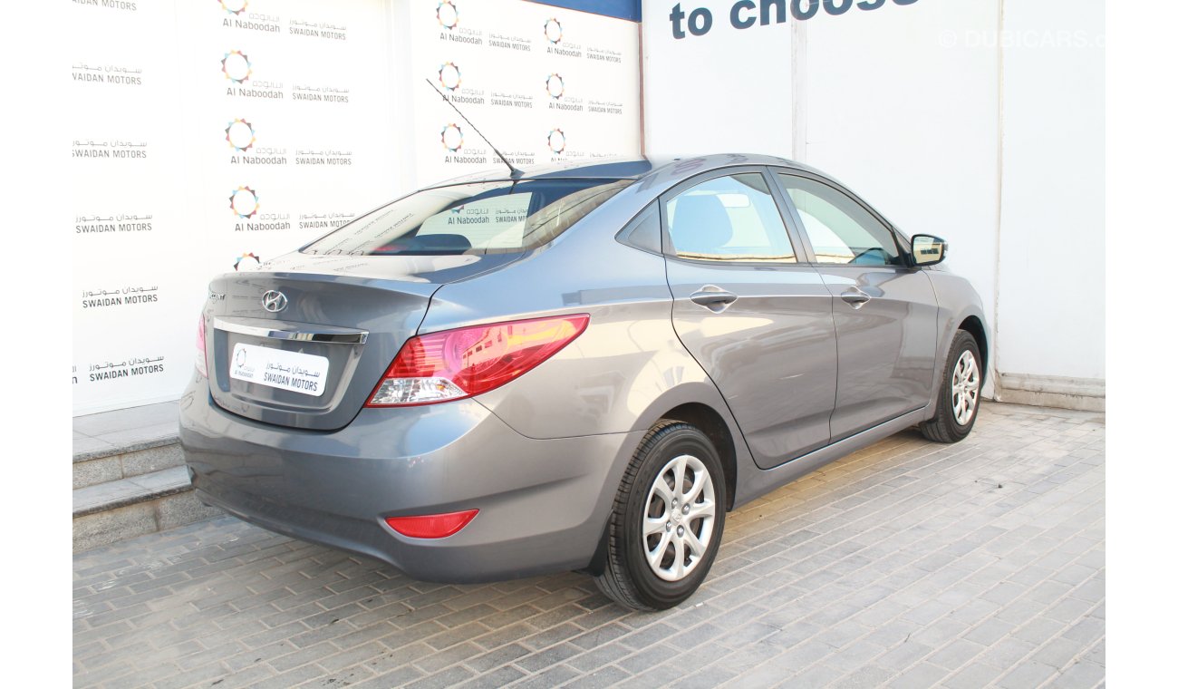 هيونداي أكسنت 1.4L 2015 MODEL WITH BLUETOOTH