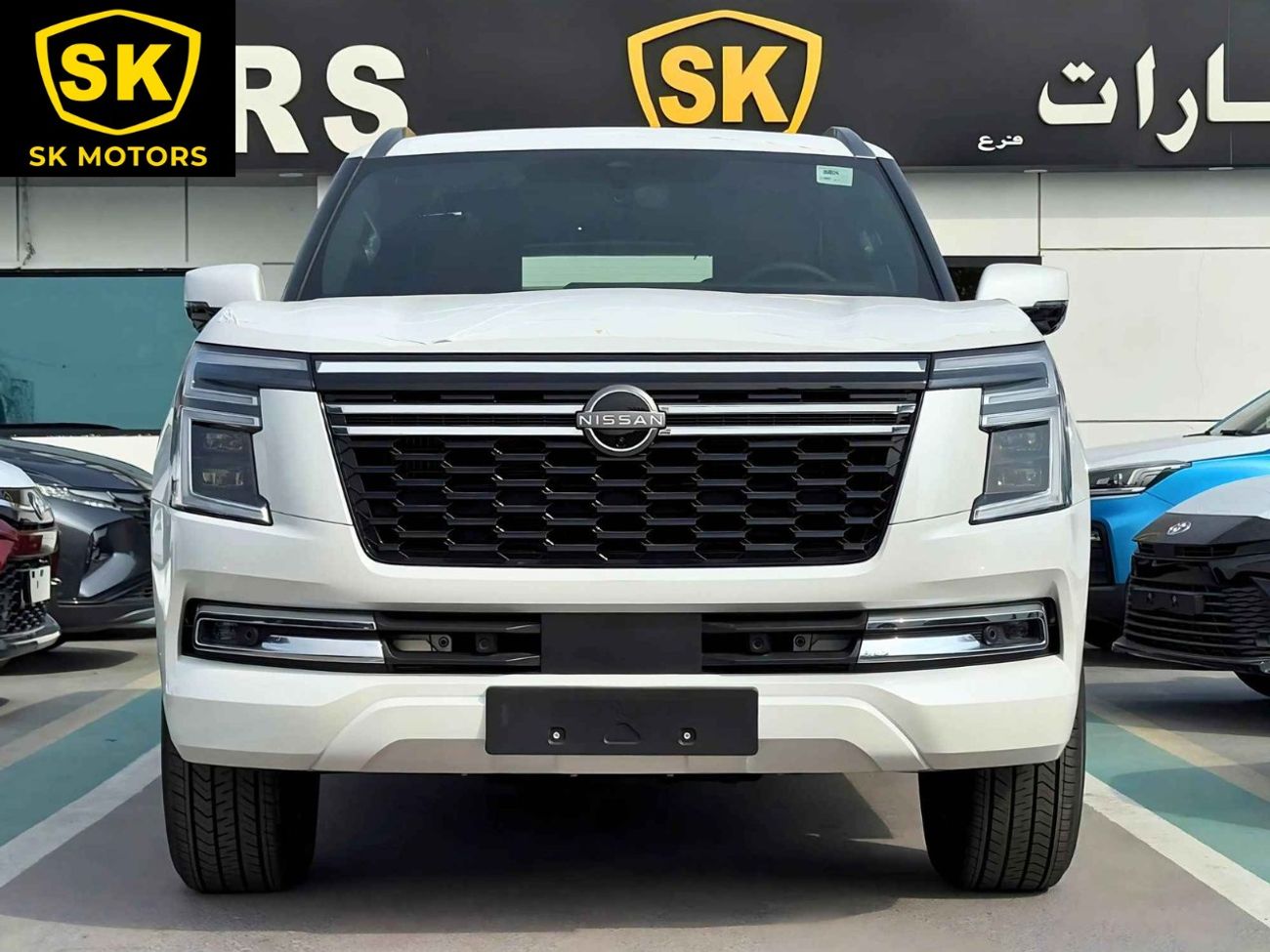 نيسان باترول SE PLATINUM / 3.8L V6 / PWR SEATS WITH 360* CAMERA / HEADUP DISPLAY / FULL OPTION (CODE # SE)