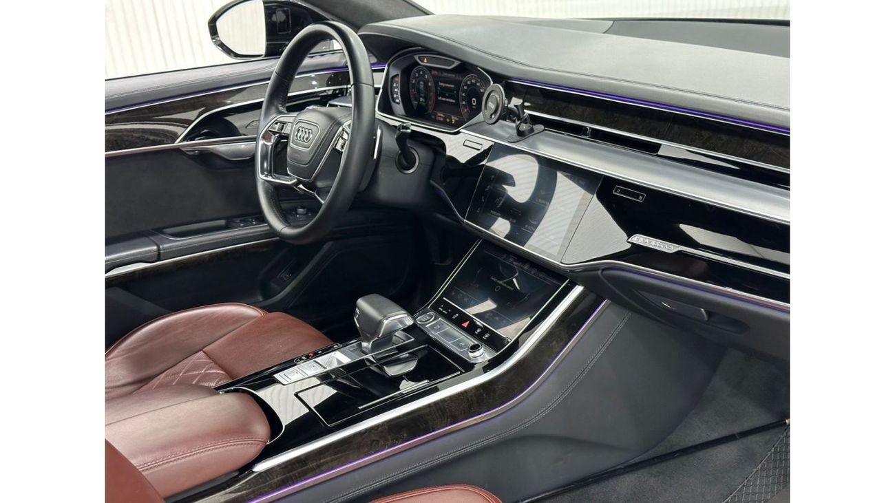 أودي A8 L 60 TFSI quattro 2019 Audi A8L S-Line 60TFSI Quattro, October 2025 Audi Warranty, Full Audi Service