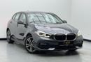 BMW 120i 2022 BMW 120i, 2027 BMW Warranty And BMW Service Contract, Excellent Condition, GCC