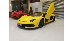 لمبرجيني أفينتادور LAMBORGHINI AVENTADOR SVJ, 2020, GCC, DEALER WARRANTY AND SERVICE CONTRACT, ZERO KM