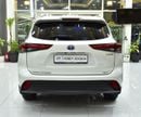 تويوتا هايلاندر EXCELLENT DEAL for our Toyota Highlander Hybrid GLE ( 2023 Model ) in White Color GCC Specs